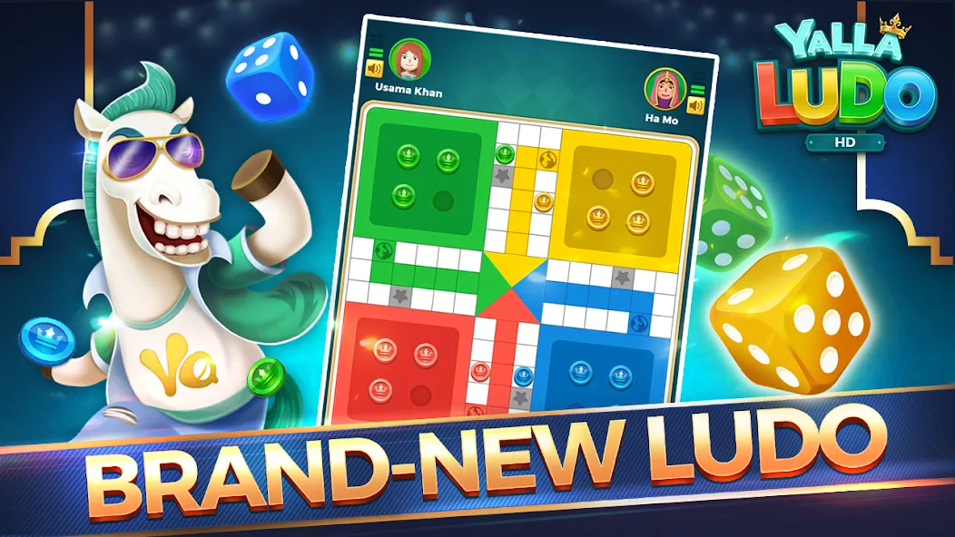 Yalla Ludo HD (Ялла Лудо ) [МОД Mega Pack] Screenshot 1
