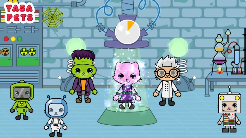 Yasa Pets Halloween (Яса Петс Хэллоуин) [МОД Бесконечные деньги] Screenshot 3