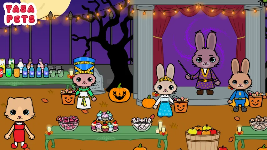 Yasa Pets Halloween (Яса Петс Хэллоуин) [МОД Бесконечные деньги] Screenshot 5