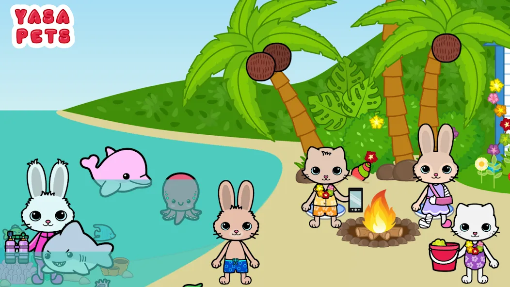 Yasa Pets Island (Яса Петс Айленд) [МОД Много монет] Screenshot 2