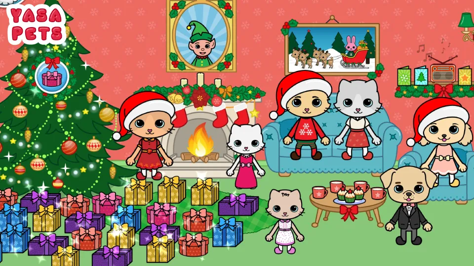 Yasa Pets Christmas (Яса Петс Кристмас) [МОД Unlimited Money] Screenshot 3