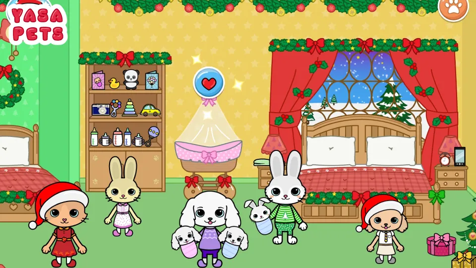 Yasa Pets Christmas (Яса Петс Кристмас) [МОД Unlimited Money] Screenshot 4
