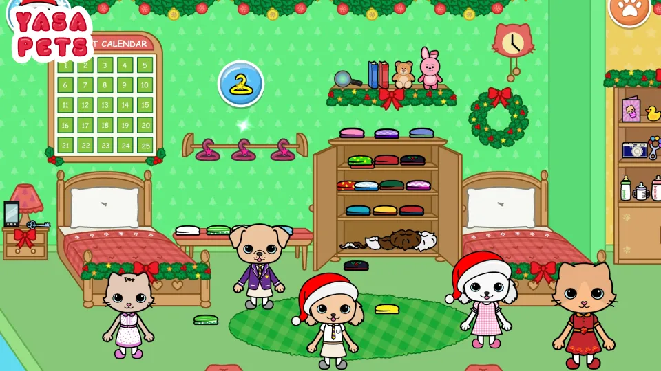 Yasa Pets Christmas (Яса Петс Кристмас) [МОД Unlimited Money] Screenshot 5