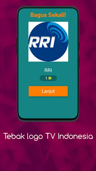 Logo TV Indonesia Asah Otakmu (Тебак Гамбар Лого ТВ) [МОД Много монет] Screenshot 2