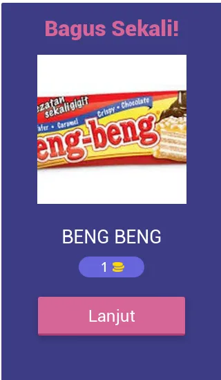 Tebak Makanan Ringan Indonesia (Гаме маканан Ринган) [МОД Unlocked] Screenshot 2