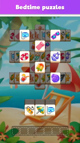 Tile Match Puzzle: Triple Game (Тайл Матч Пазл) [МОД Много денег] Screenshot 4