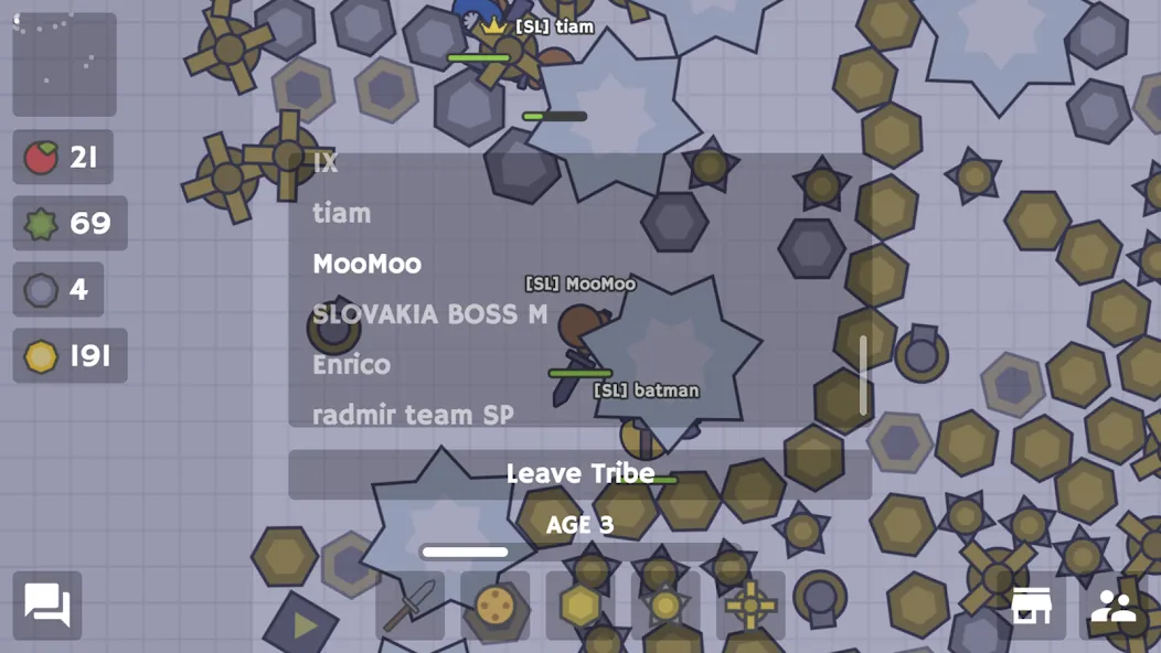 MooMoo.io (Official) [МОД Mega Pack] Screenshot 5