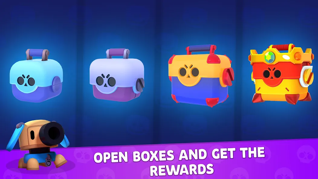 Brawl Box Stars Simulator [МОД Много денег] Screenshot 3
