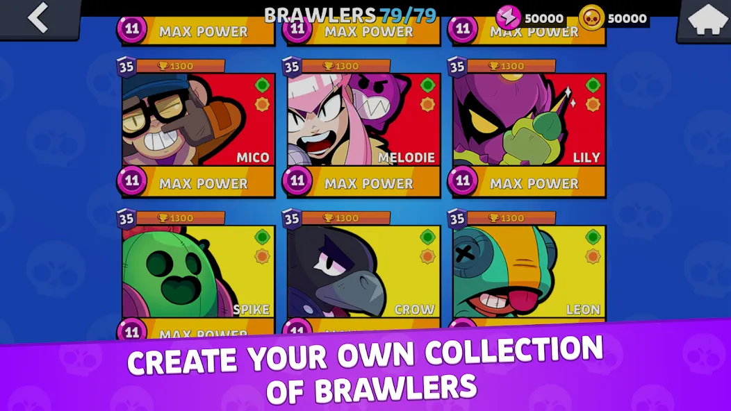 Brawl Box Stars Simulator [МОД Много денег] Screenshot 5