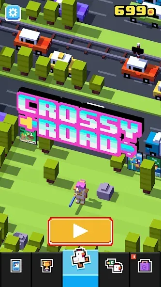 Crossy Road (Кросси Роуд) [МОД Unlocked] Screenshot 1