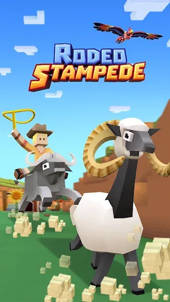 Rodeo Stampede: Sky Zoo Safari [МОД Бесконечные деньги] Screenshot 1
