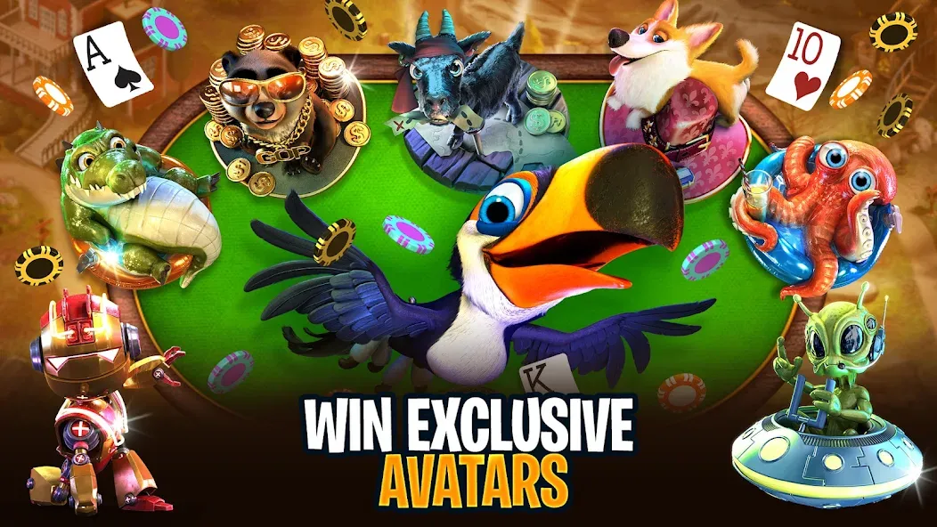 Governor of Poker 3 - Texas [МОД Бесконечные деньги] Screenshot 5