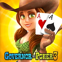 Скачать взлом Governor of Poker 3 - Texas  [МОД Бесконечные деньги]