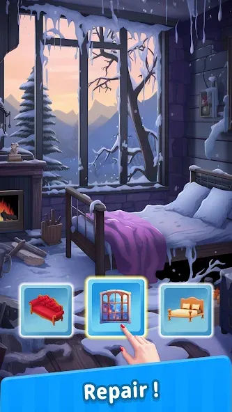 Merge Designer - Decor & Story (Мердж Дизайнер) [МОД Menu] Screenshot 2