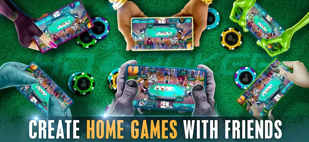 HD Poker: Texas Holdem Casino (ХД Покер) [МОД Все открыто] Screenshot 2