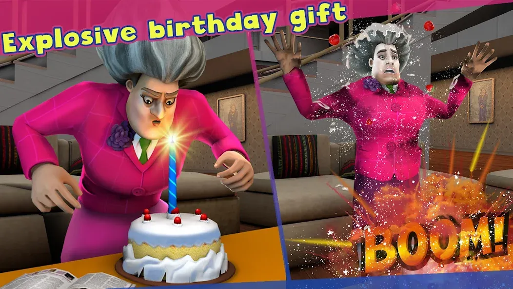 Scary Teacher 3D (Скари Тичер 3Д) [МОД Unlocked] Screenshot 1