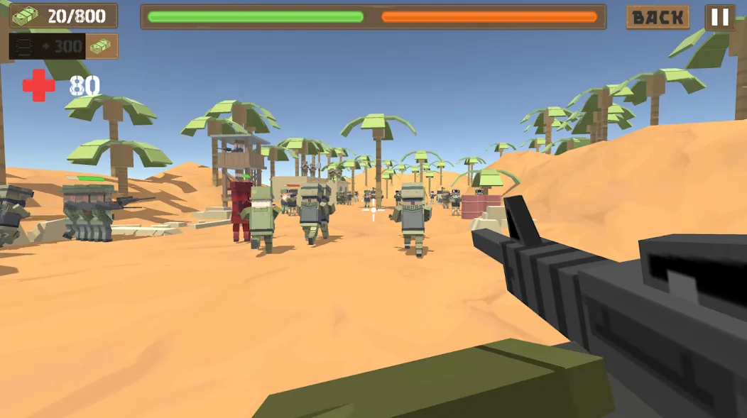 Border Wars: Army Simulator [МОД Бесконечные деньги] Screenshot 3