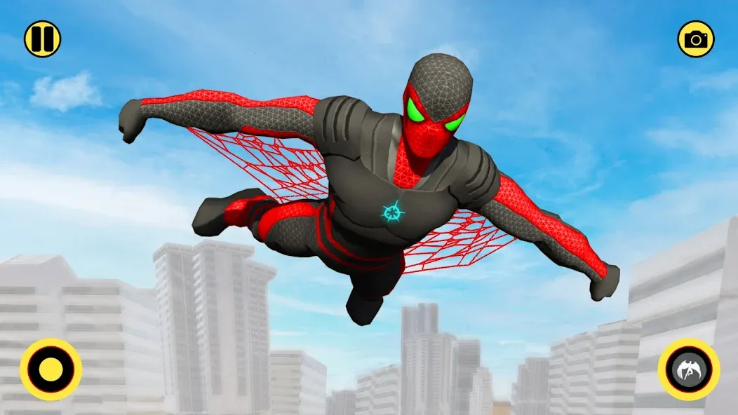 Spider Miami Rope Hero Ninja [МОД Все открыто] Screenshot 4