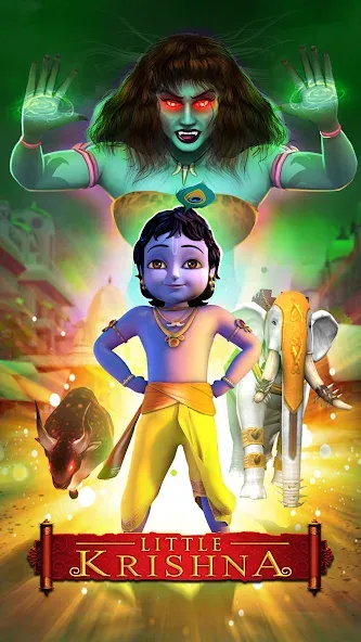 Little Krishna (Литтл Кришна) [МОД Unlimited Money] Screenshot 1