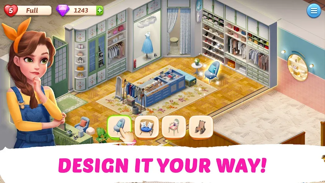 My Story - Mansion Makeover [МОД Menu] Screenshot 3