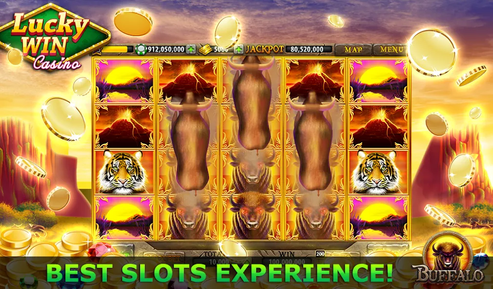 Lucky Win Casino™ SLOTS GAME (Лаки Вин казино СЛОТЫ ИГРА) [МОД Menu] Screenshot 4