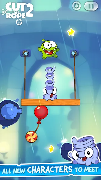 Cut the Rope 2 (Кат зе Роуп 2) [МОД Много монет] Screenshot 4