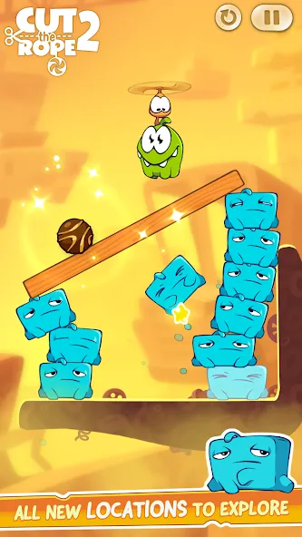 Cut the Rope 2 (Кат зе Роуп 2) [МОД Много монет] Screenshot 5