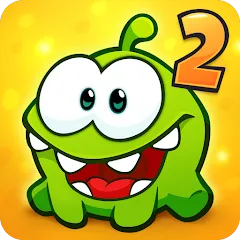 Скачать взломанную Cut the Rope 2 (Кат зе Роуп 2)  [МОД Много монет]