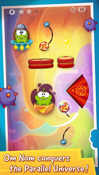 Cut the Rope: Time Travel (Сат зе Роуп) [МОД Menu] Screenshot 1