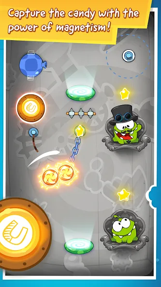 Cut the Rope: Time Travel (Сат зе Роуп) [МОД Menu] Screenshot 2