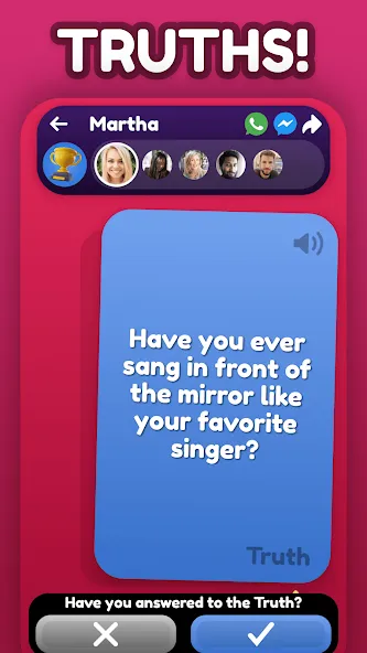 Truth or Dare Party Game (Трус или дерзни) [МОД Unlimited Money] Screenshot 2