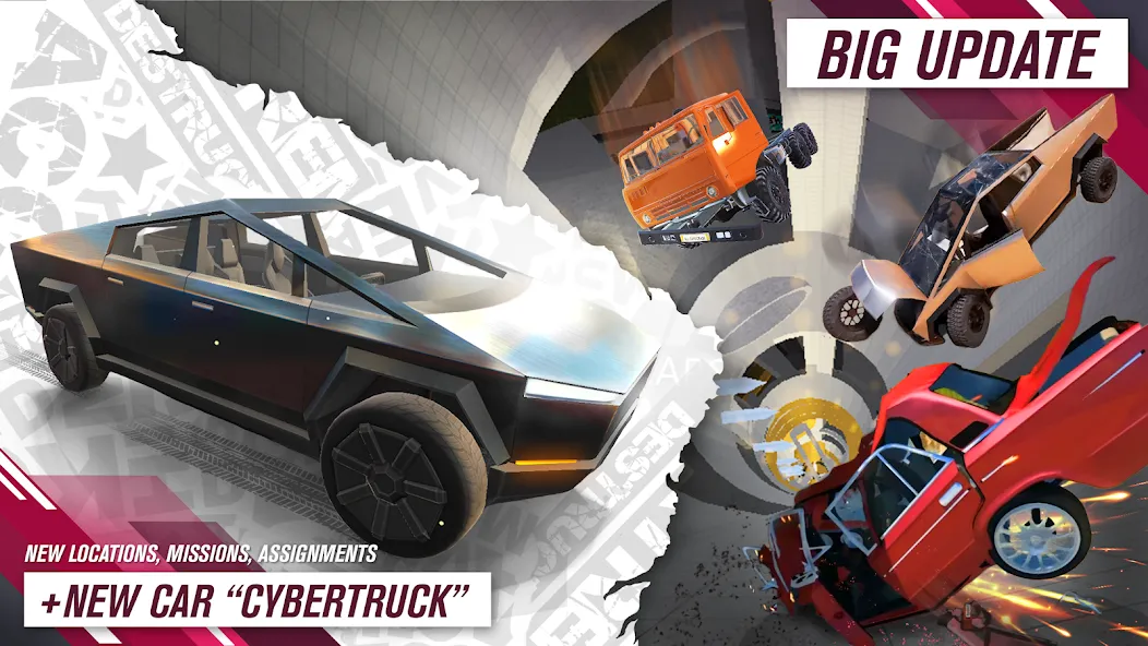 All Cars Crash (Олл Карс Краш) [МОД Menu] Screenshot 1