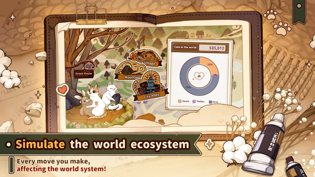 Losing Cats Way (Лузинг Кэтс Уэй) [МОД Бесконечные монеты] Screenshot 5