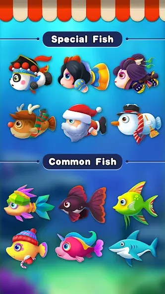 Solitaire Fish Klondike Card (Солитер Карточная игра Клондайк Фиш) [МОД Много монет] Screenshot 2