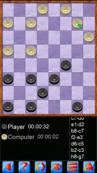 Checkers, draughts and dama [МОД Бесконечные деньги] Screenshot 1