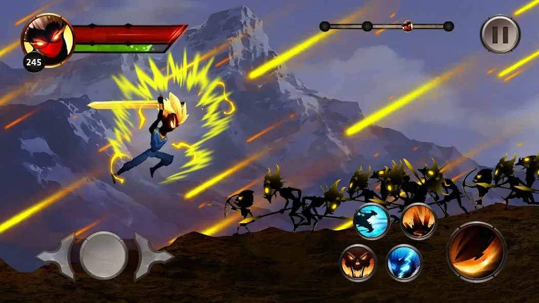 Stickman Legends Offline Games [МОД Много денег] Screenshot 4