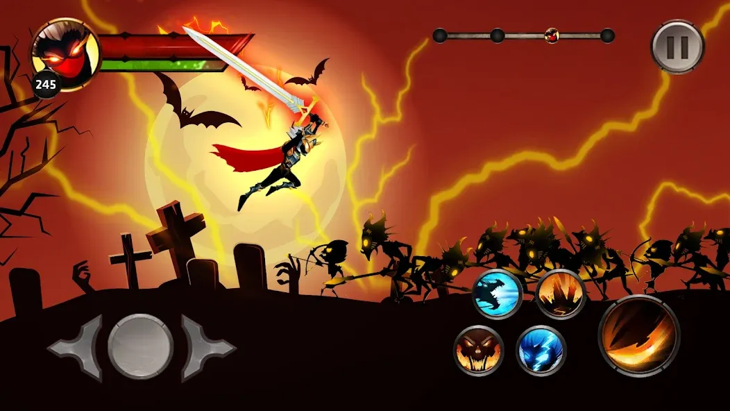 Stickman Legends Offline Games [МОД Много денег] Screenshot 3