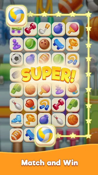 Tasty Match - Zen Connect [МОД Много денег] Screenshot 3