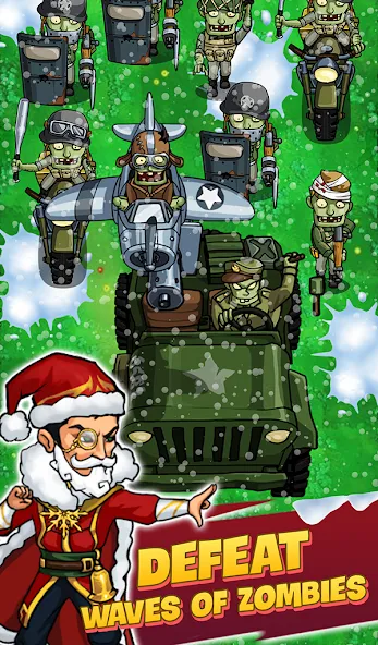 Zombie War Idle Defense Game (Зомби Война) [МОД Unlimited Money] Screenshot 4