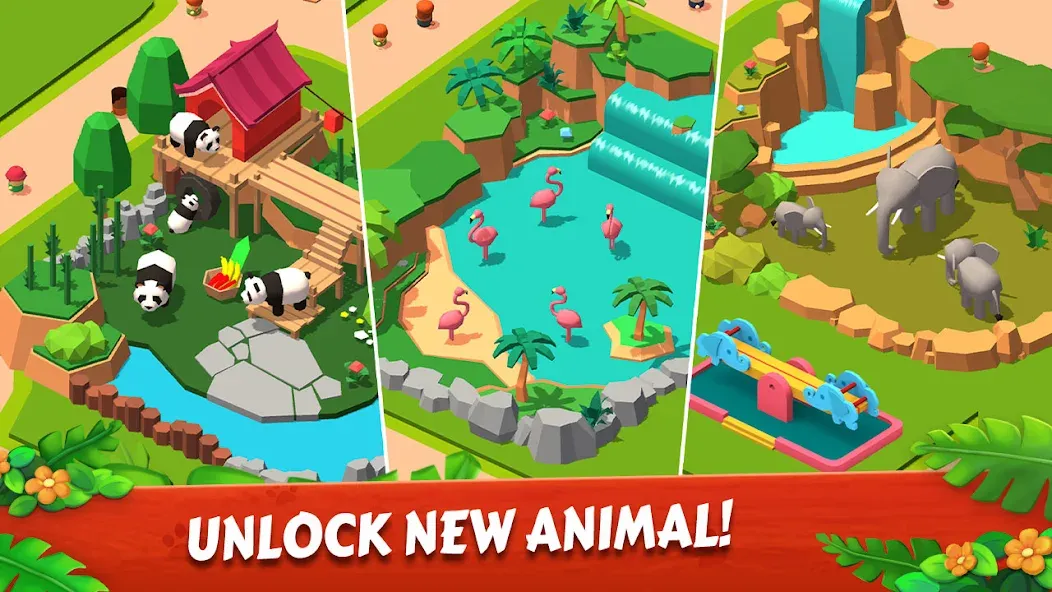 Zoo Tile - Match Puzzle Game (Зу Тайл) [МОД Бесконечные монеты] Screenshot 1