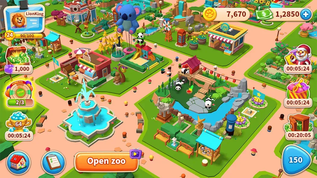 Zoo Tile - Match Puzzle Game (Зу Тайл) [МОД Бесконечные монеты] Screenshot 5