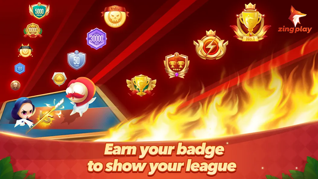 Tongits ZingPlay-Fun Challenge (Тонгитс ЗингПлэй) [МОД Много монет] Screenshot 3