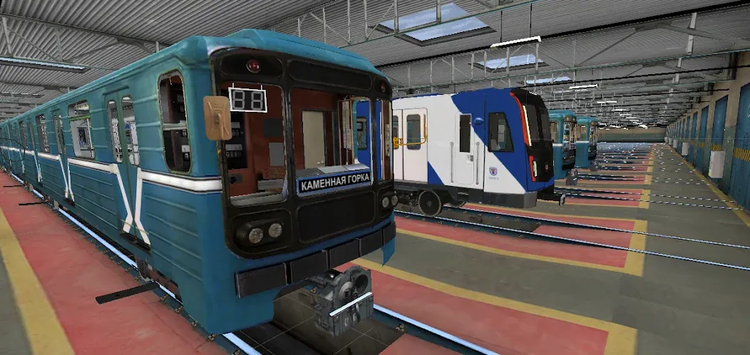 Minsk Subway Simulator [МОД Бесконечные деньги] Screenshot 1