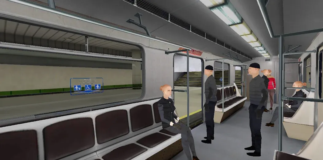 Minsk Subway Simulator [МОД Бесконечные деньги] Screenshot 5