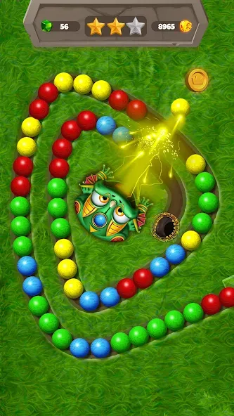 Marble Bubbles: Blast Pop Game [МОД Много денег] Screenshot 3