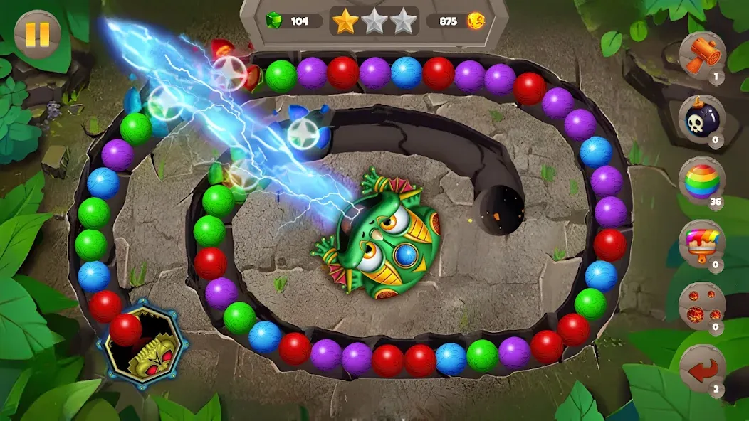 Marble Bubbles: Blast Pop Game [МОД Много денег] Screenshot 5