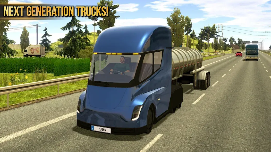 Truck Simulator : Europe [МОД Бесконечные монеты] Screenshot 5