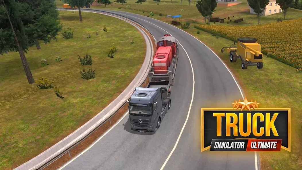 Truck Simulator : Ultimate (Трак Симулятор) [МОД Menu] Screenshot 3