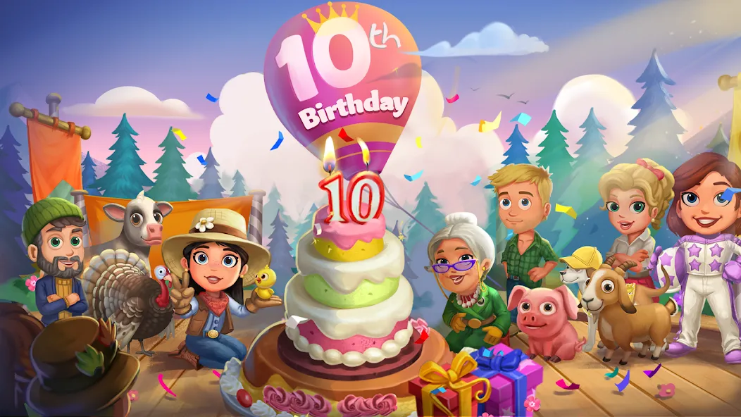 FarmVille 2: Country Escape (ФармВилл 2 С) [МОД Menu] Screenshot 1