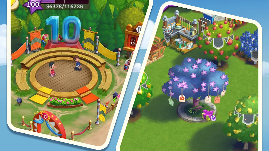 FarmVille 2: Country Escape (ФармВилл 2 С) [МОД Menu] Screenshot 3